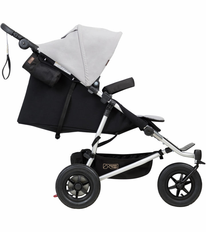 Mountain Buggy Duet 3.0 Double Stroller - Silver