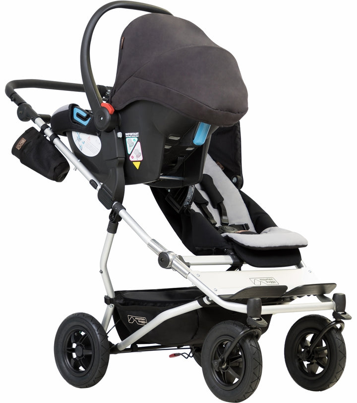 Mountain Buggy Duet 3.0 Double Stroller - Silver