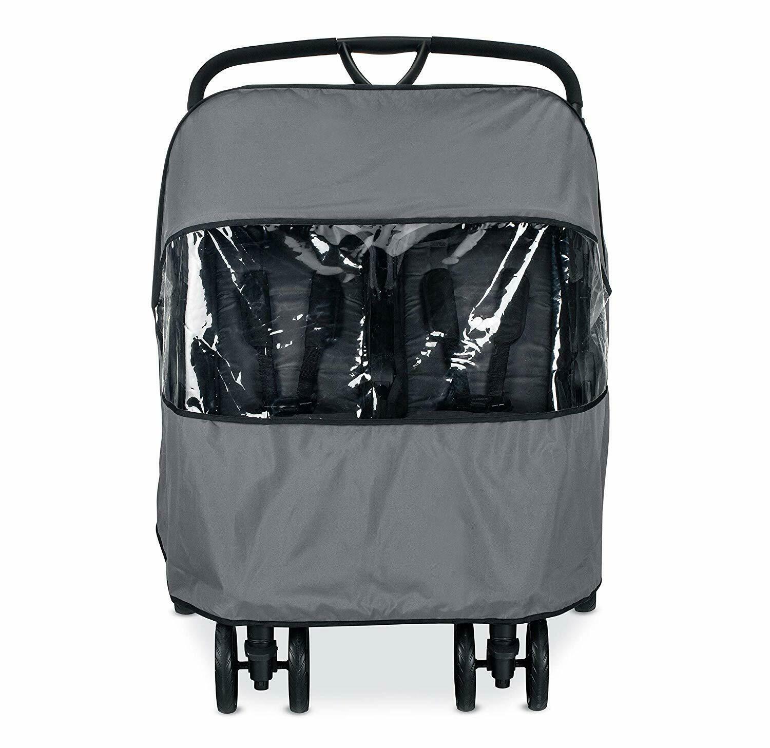 Graco Britax B-Lively Double Rain Cover (Open Stroller Rain Cover