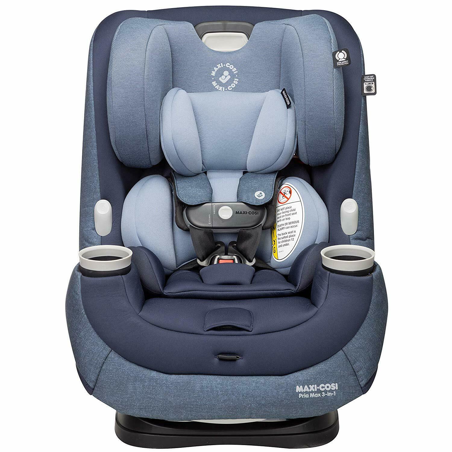 Maxi-Cosi Pria Max 3-in-1 Convertible Car Seat, Nomad Blue