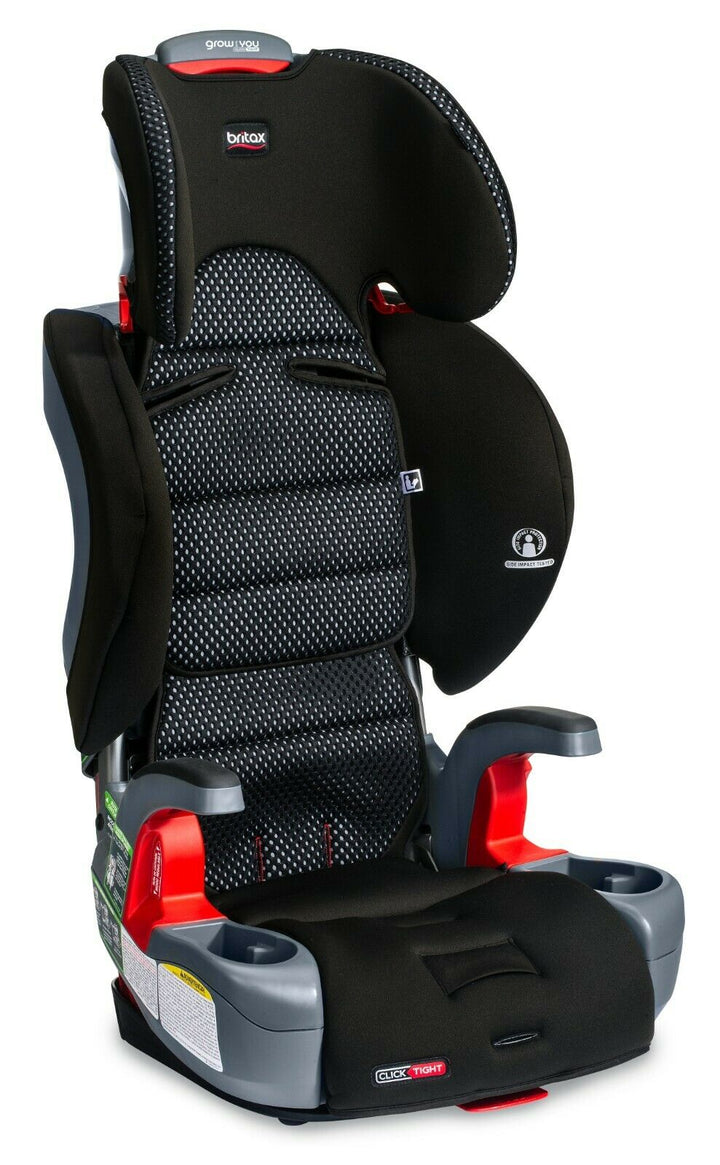 Britax Grow With You ClickTight Booster Car Seat - Cool Flow Grey