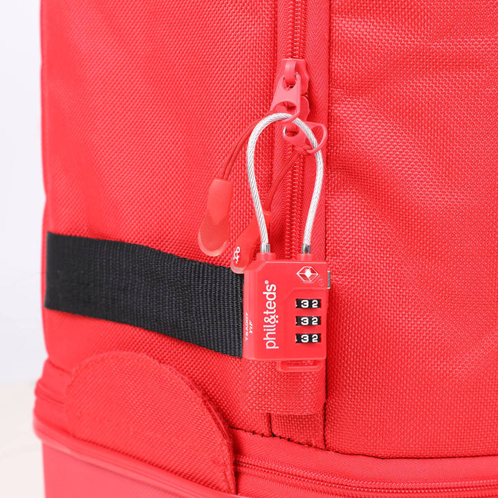 Phil &amp; Teds Travel Bag Red