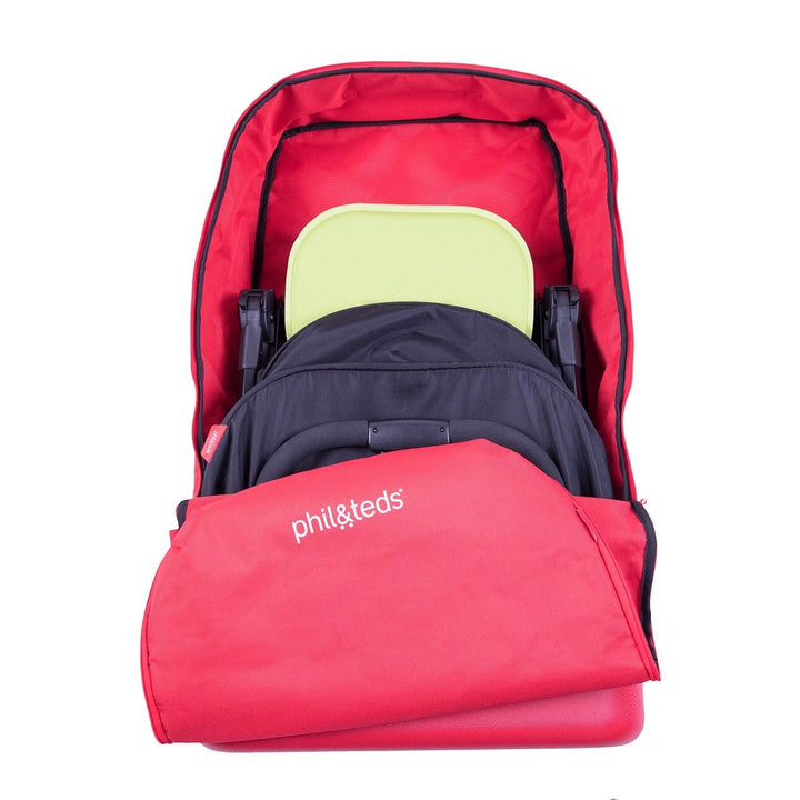 Phil &amp; Teds Travel Bag Red