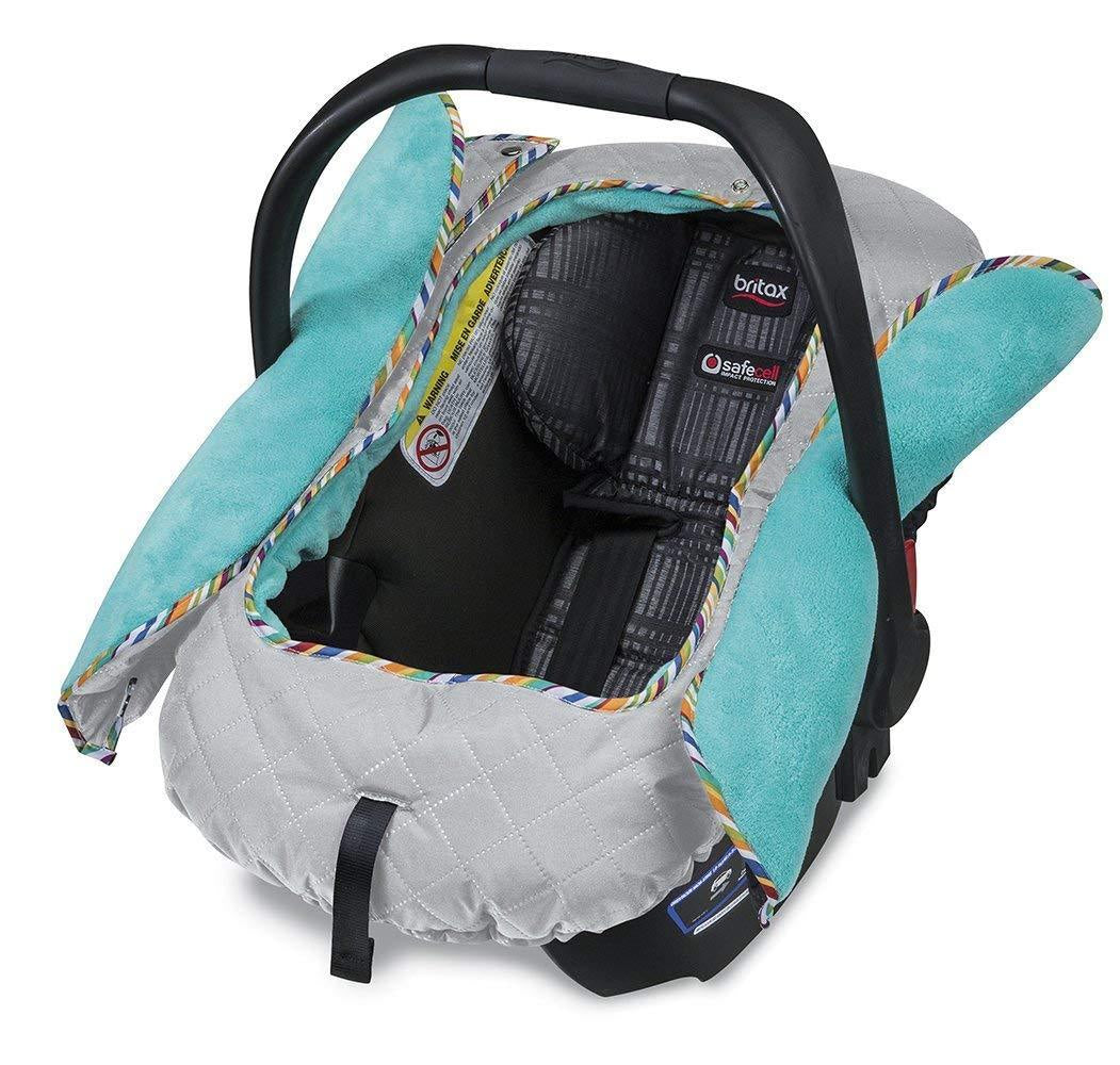 Britax B-Warm Insulated Infant Car Seat Cover In Arctic Splash – Capital Kidz