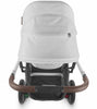 (Open Box - NEW) UPPAbaby Cruz V2 Stroller - Bryce (White Marl/Silver/Chestnut Leather)