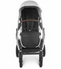 UPPAbaby Cruz V2 Stroller & Bassinet - Bryce (White Marl/Silver/Chestnut Leather)