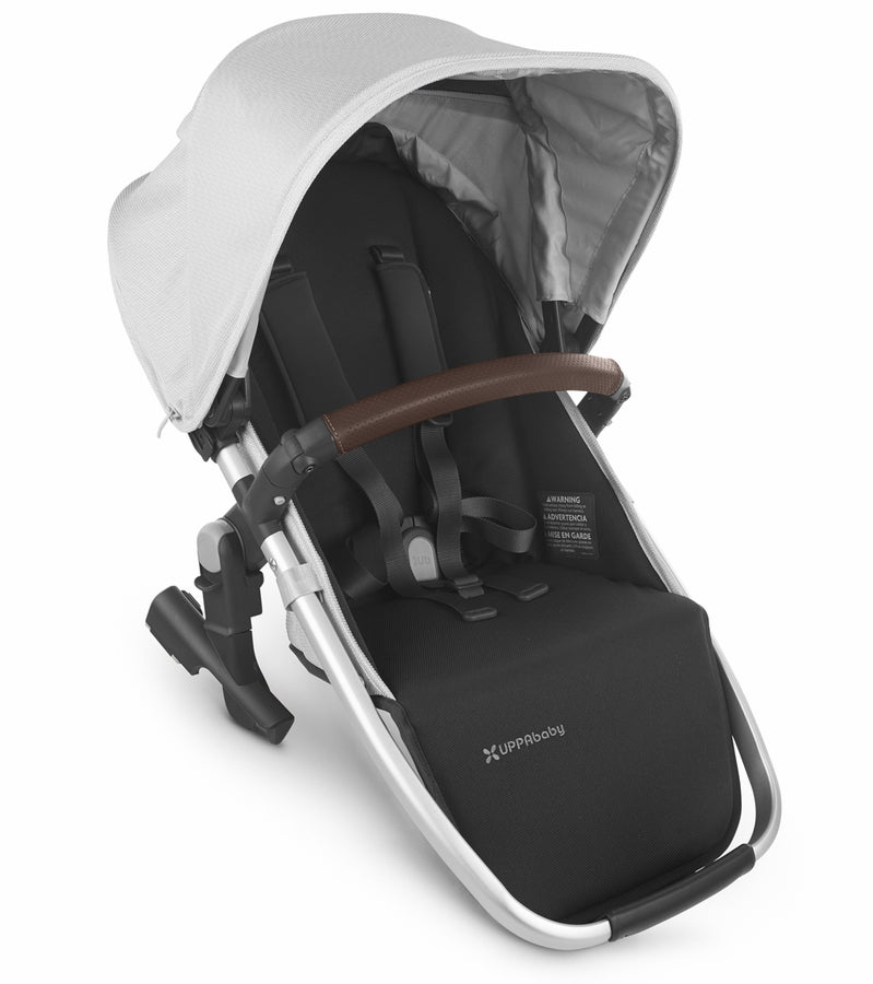 UPPAbaby Rumbleseat V2 - Bryce (White Marl/Silver/Chestnut Leather)