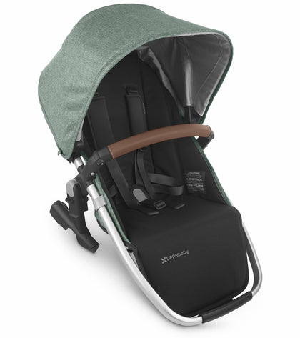 (Open Box - NEW) UPPAbaby Rumbleseat V2 - Emmett (Green Mélange/Silver/Saddle Leather)