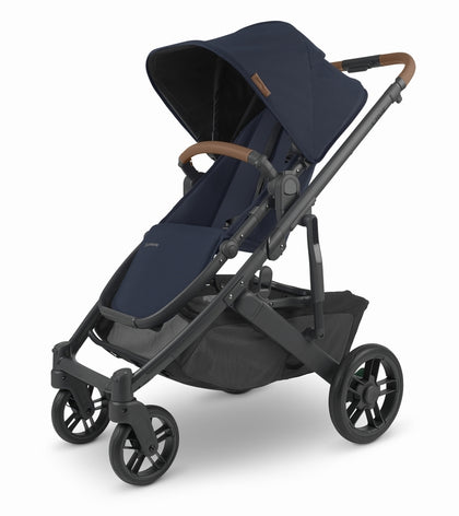 UPPAbaby Cruz V2 Stroller - Noa (Navy/Carbon/Saddle Leather)