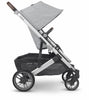 (Open box - NEW) UPPAbaby Cruz V2 Stroller - Stella (Grey Brushed Melange / Silver / Chestnut Leather)