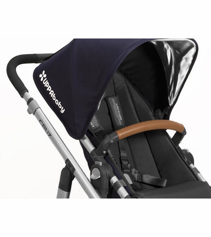 UPPAbaby Vista/Cruz Leather Bumper Bar Cover - Saddle