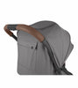 UPPAbaby MINU V2 Compact Stroller - Greyson (Charcoal Melange/Carbon/Saddle Leather)