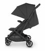 UPPAbaby Minu V2 Compact Stroller - Jake (Charcoal / Carbon / Black Leather)