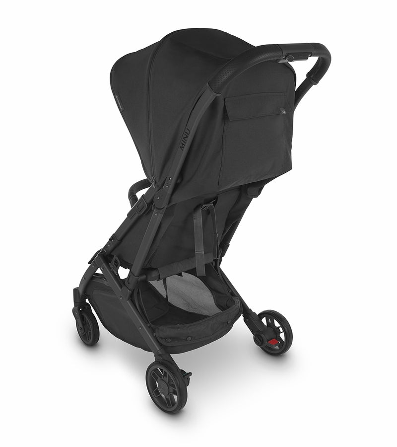 (Open Box - New) UPPAbaby Minu V2 Stroller - Jake (Charcoal / Carbon / Black Leather)