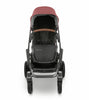 UPPAbaby Vista V2 Stroller - Lucy (Rosewood Melange / Carbon / Saddle Leather)