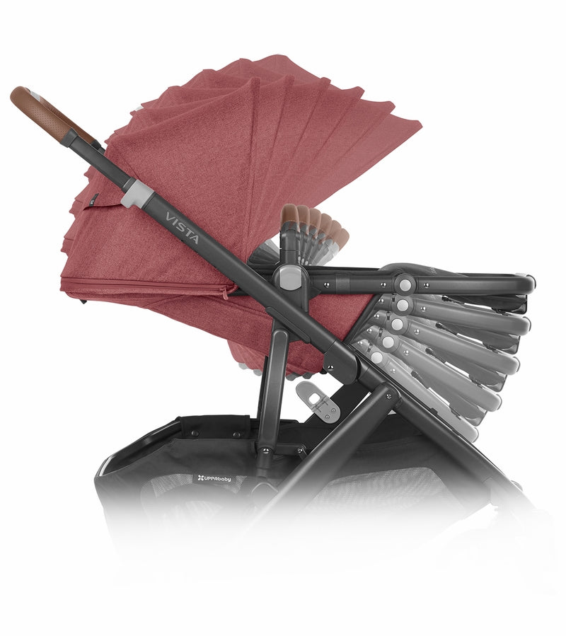 uppababy vista v2 red UPPAbaby Vista V2 Stroller & Bassinet