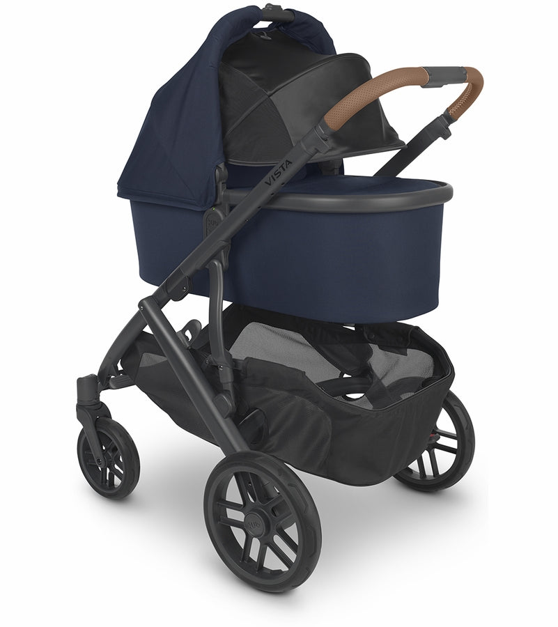 UPPAbaby Vista V2 Stroller &amp; Bassinet  - Noa (Navy/Carbon/Saddle Leather)