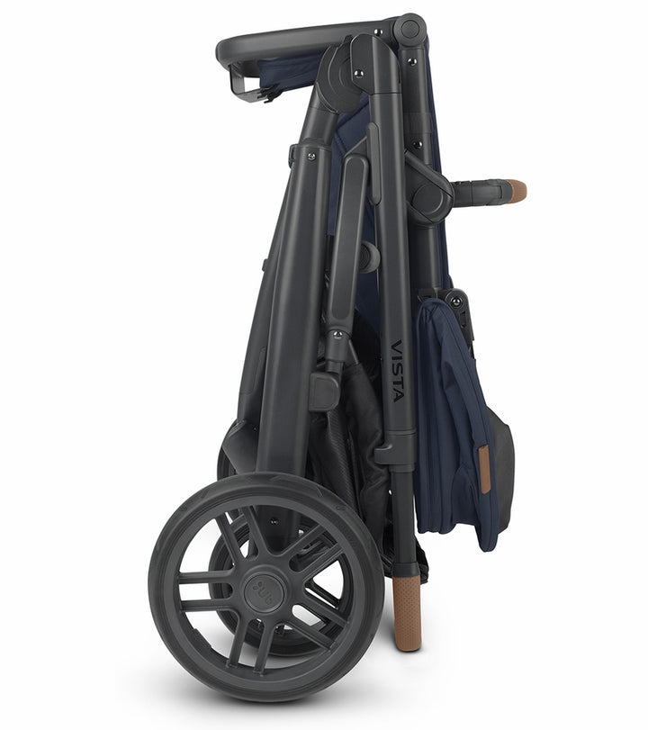 UPPAbaby Vista V2 Stroller &amp; Bassinet  - Noa (Navy/Carbon/Saddle Leather)