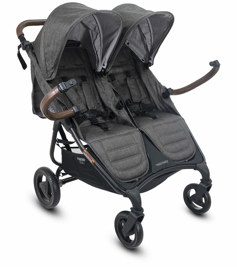 Valco Baby 2026 Duo Trend Double Stroller - Charcoal