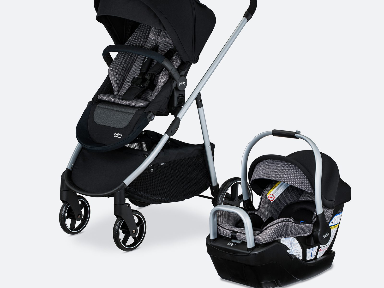 Britax Willow Brook travel system with infant car seat